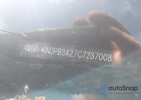 2012 Kia Sportage Lx from USA, damaged, VIN KNDPB3A27C7237008